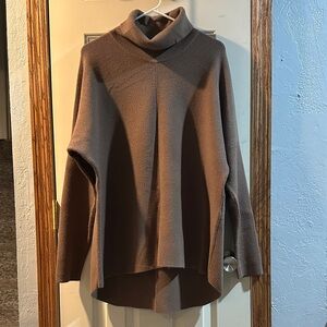 Universal Standard High-Low Turtleneck Sweater